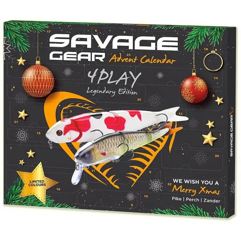 Savage gear advent calendar 2026 4 play legendary edition